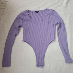 Fashion Nova purple bodysuit